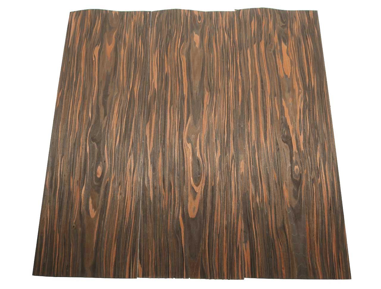 Placage Bois Makassar Ebène SaRaiFo SKS 250x64cm, écologique, Allemagne