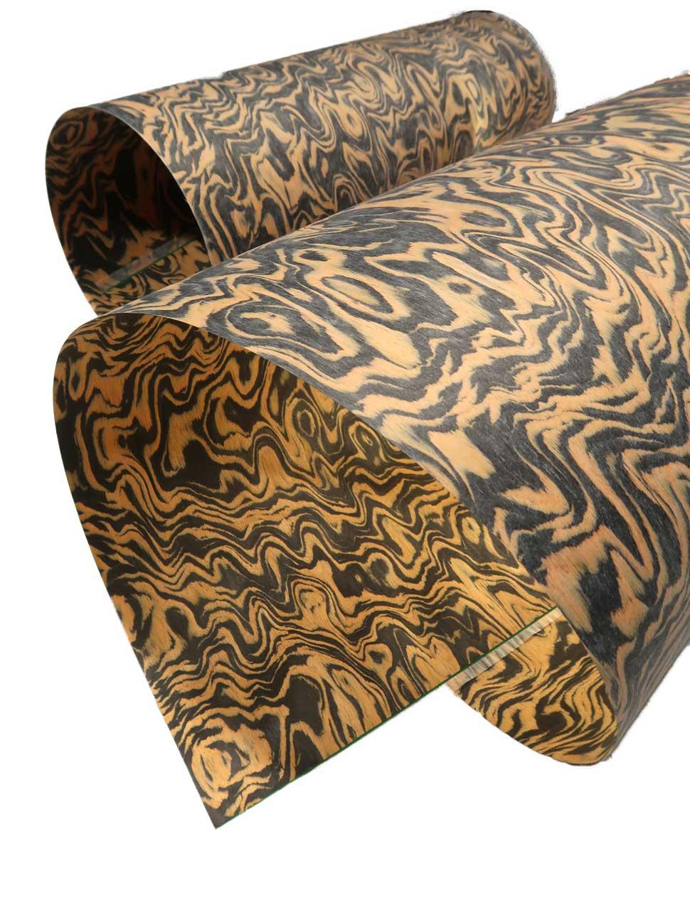Placage Noyer Racine SaRaiFo – 250 X 62 Cm – Épaisseur 0,45 Mm – Feuille