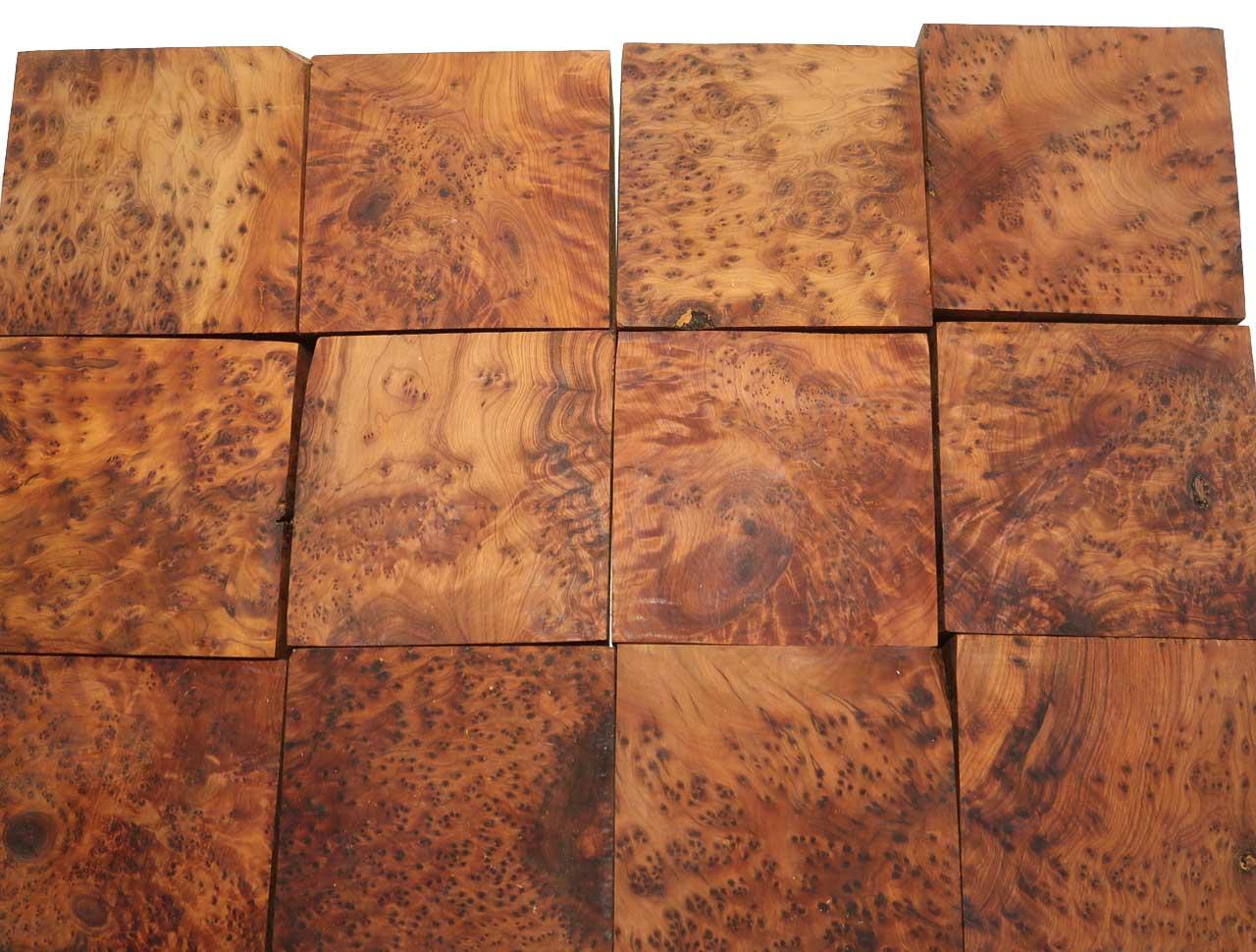 Thuja Wurzelholz Thuya Maser 15x14-15cm x 55-60mm #1 Messergriff  Drechselholz | eBay.de